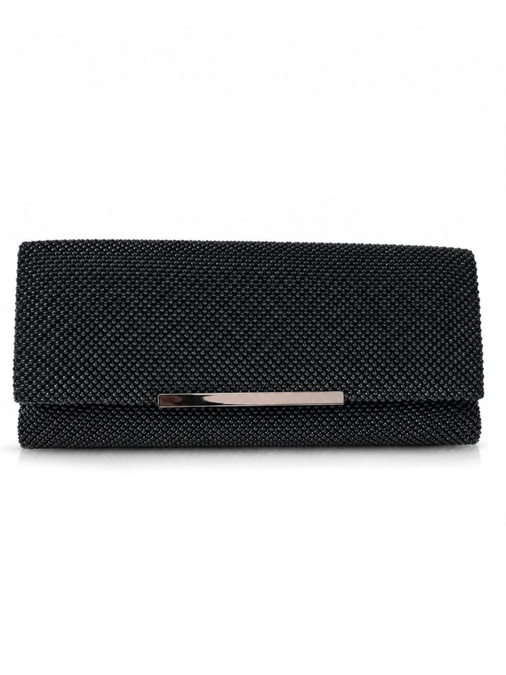 I.N.C. International Concepts Heather Shiny Mesh Clutch